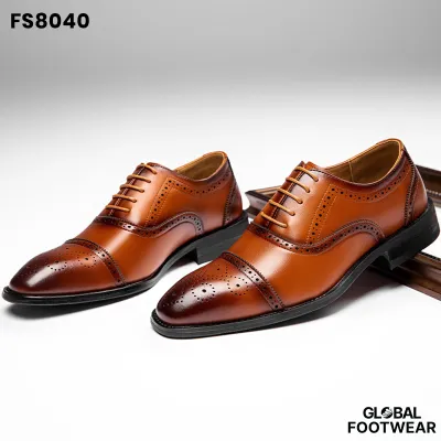 Brogue Men's Carved Genuine Leather Formal Shoes